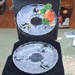 Savoirivre Crystal "Lucious" WY098 581 Crystal Chip & Dip.